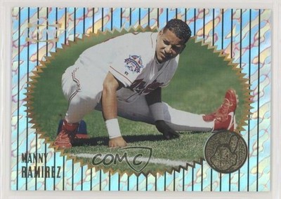 1996 Pinnacle Summit Above and Beyond Manny Ramirez #85 0f6a