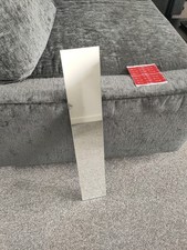 Tall Thin Mirror - 10cm By 60cm.Self Adhesive With 3M Pads