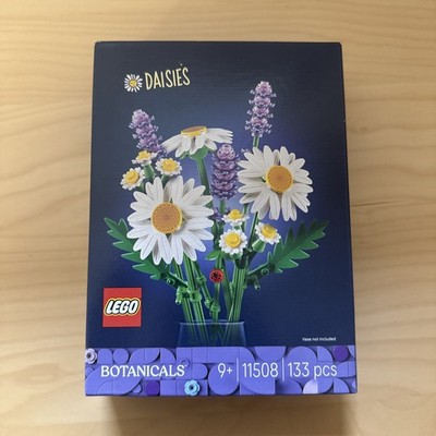 GENUINE LEGO BOTANICALS DAISIES SET 11508 133 PIECES TOY