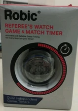 Robic 591-48319 SC-591 Referees Watch, Black, Regular