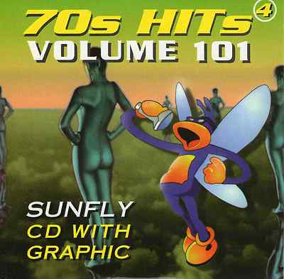 Sunfly Hits Karaoke Disc Vol 101 SF101 - 70er Hits Vol 4 CDG Disc