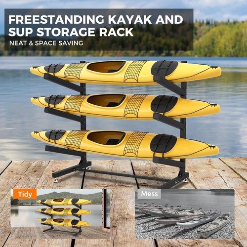 Kayak Rack Baotree Levels Heavy Duty Freestanding Kayak Storage