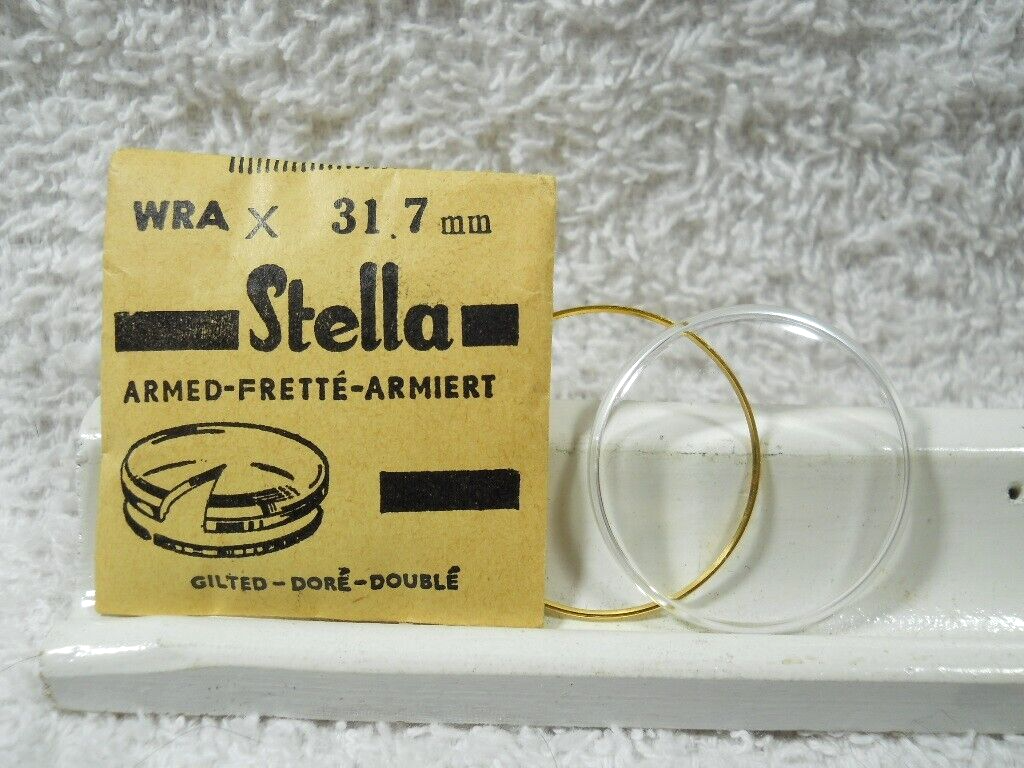 Choice WRA X STELLA Watch Crystal GOLD SILVER Tension RING 29.6 mm