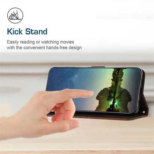 Matte Wallet Flip Case Cover For Xiaomi 13T Redmi 13C 12 A2 A1 Note 12S 13 Pro+ - Picture 56 of 61