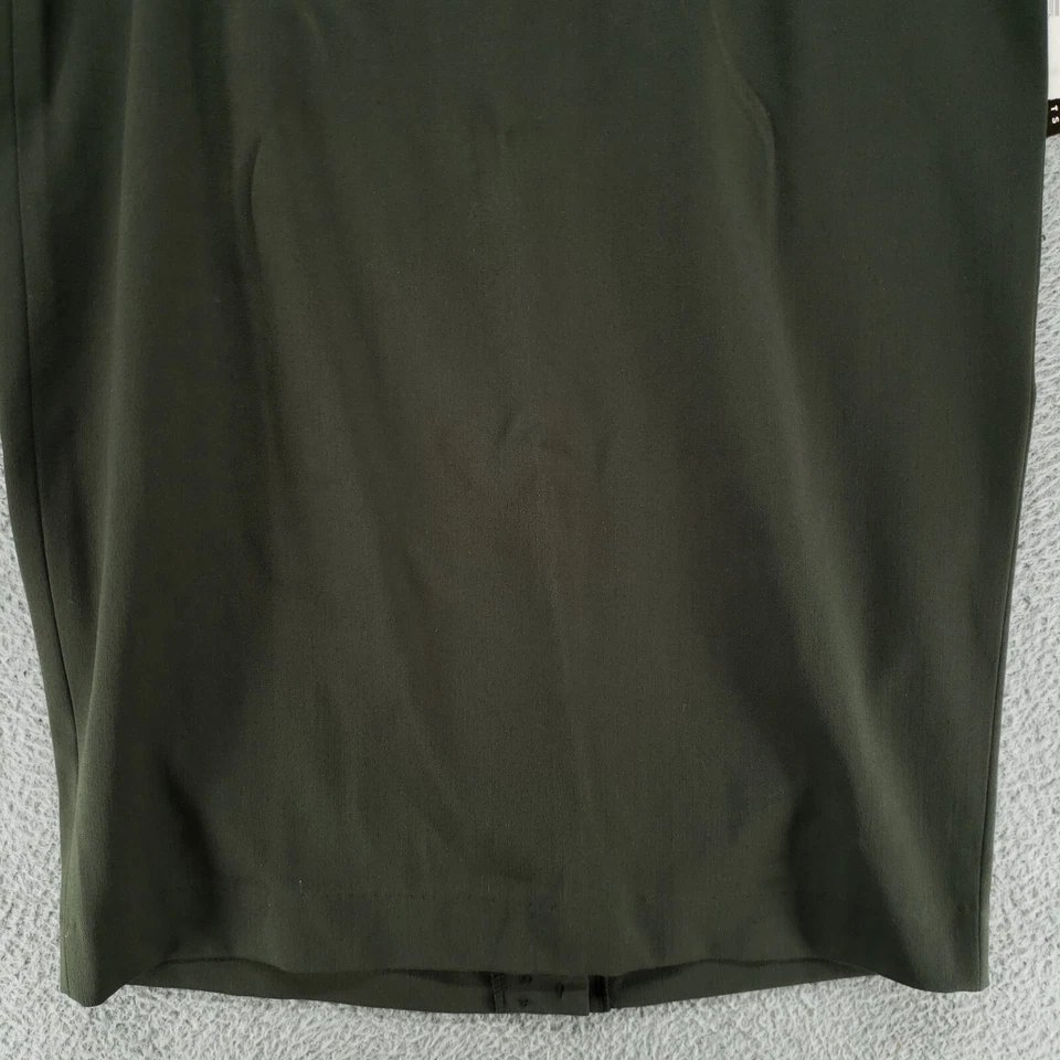Grace Elements Straight Skirt Womens 6 Two-Way Stretch Green NWT $58 - Image 4 of 4