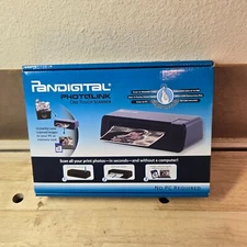 New Pandigital Photolink Model #PANSCN02 One Touch Print Scanner
