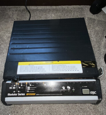 GBC MP2500iX Modular Series Interchangeable Die Punch (tested Powers Up)