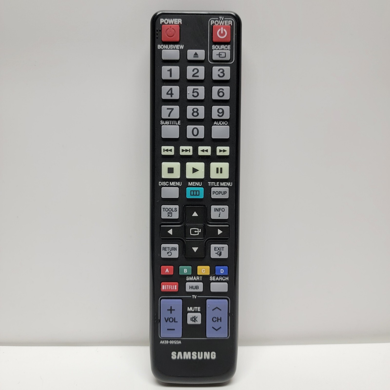 AK59-00123A Remote For Samsung DVD Blu-Ray Player BD-D5500 BD-D6100 BD-D6700