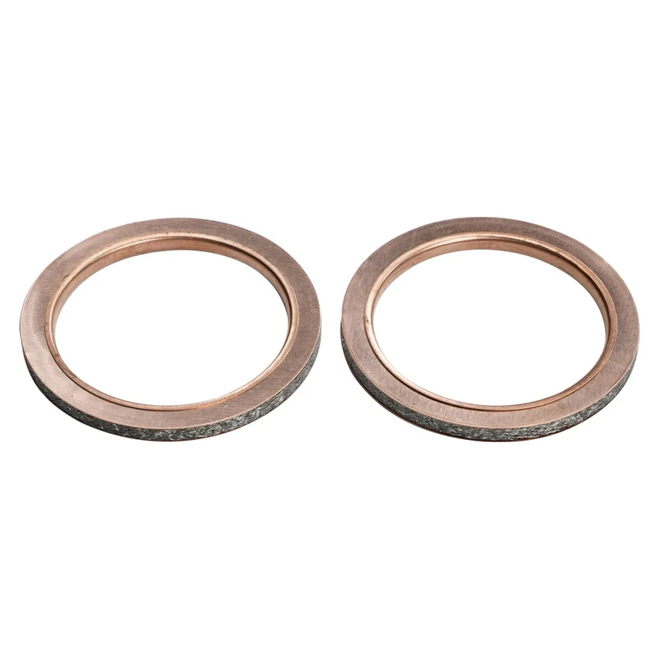 Junta de tubo Exhuast 2 piezas para Yamaha XV750 81-83 88-97 XVS1100 99-09 YXM700 14-24 Foto 4 de 4