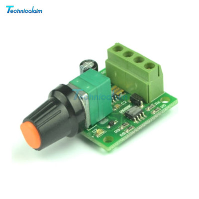 2A Motor Speed Switch Controller PWM 1803BK+self-recovery Fuse DC 1.8V 3V 5V 6V