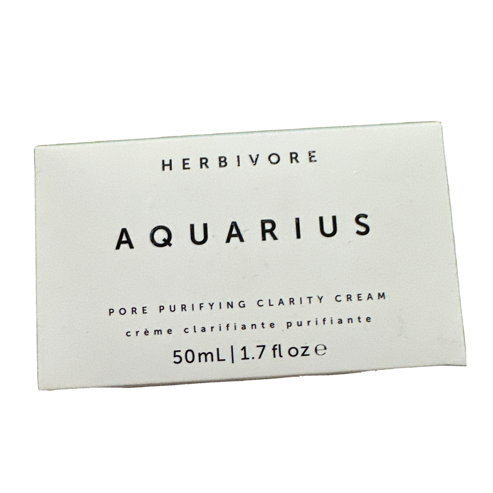 Herbivore Botanicals Aquarius Pore Purifying Clarity Cream Full Sz 50ml 1.7oz eBay
