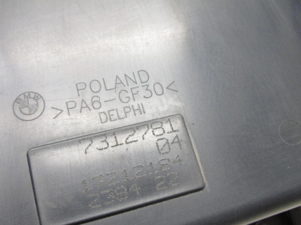 BMW F01 F02 740Li 750i 13-19 EVAPORADOR DE VAPOR DE COMBUSTIBLE BOTE DE CARBÓN FABRICANTE ORIGINAL 120224 Foto 4 de 4