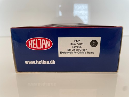 Heljan 77011 OO Gauge EM2 E27005 BR LINED GREEN EXCLUSIVELY FOR OLIVIA'S TRAINS - Picture 11 of 11