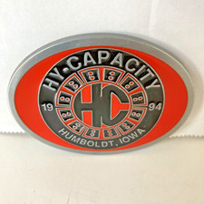 Vintage Western  Hy-Capacity 1994 Limited Edition Belt Buckle Humboldt Iowa