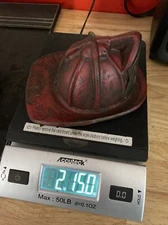 Firefighter Helmet Piggy Bank Fireman Fire Department Chief Work Office Rescue