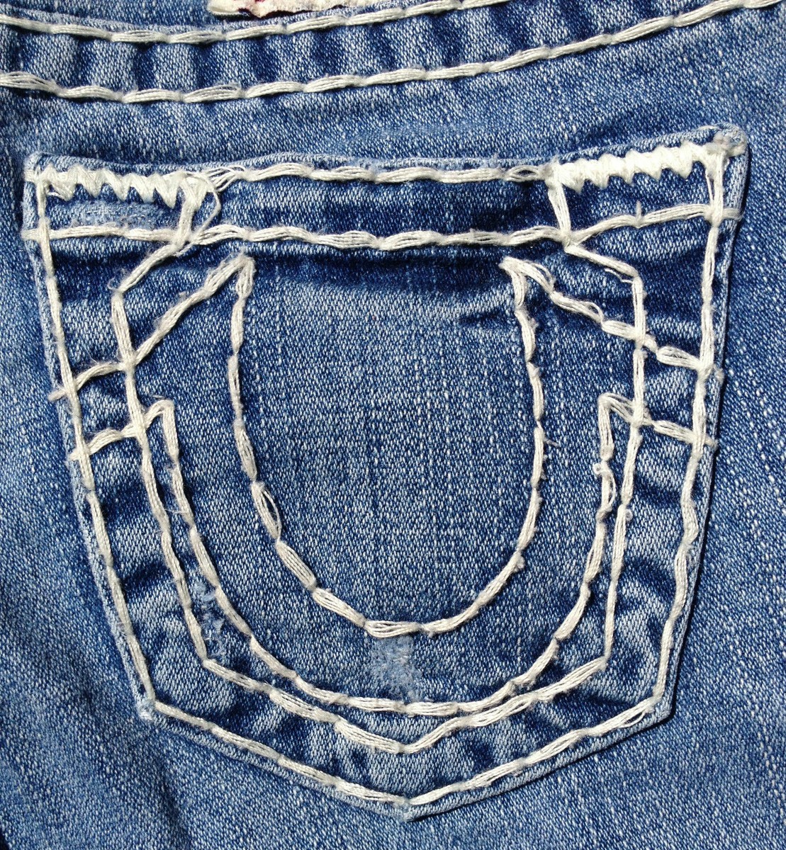 True Religion JOHNNY SUPER T with Iconic Super T Stitch True Religion JOHNNY SUPER T with Iconic Super T Stitch