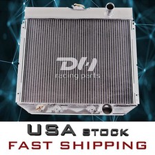 4 Row Aluminum Radiator For 1967-1969 Ford Mustang67-70 Mercury Cougar 2.8-7.0l