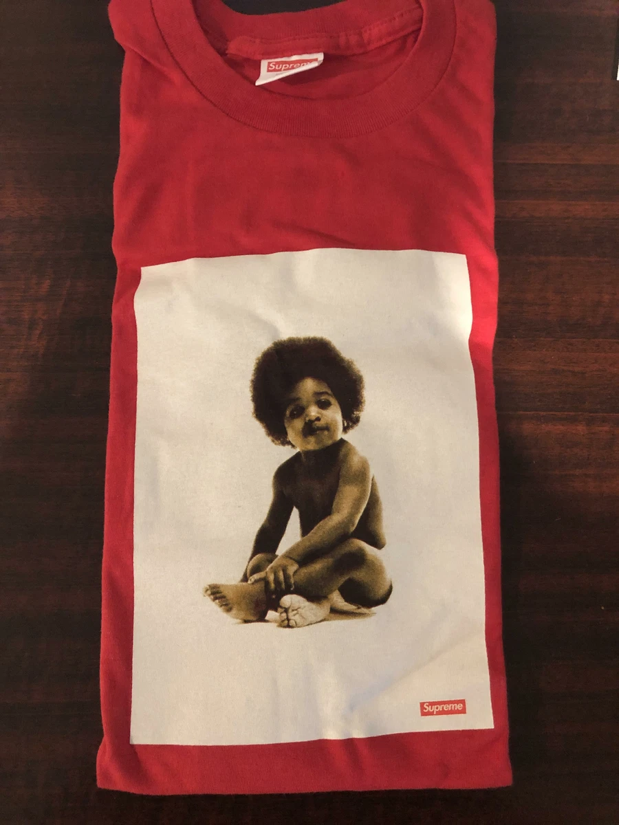 Supreme Biggie Smalls Notorious BIG Tee Shirt Size M 100% Authentic White