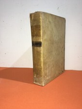 ANTICA LEGATURA-SCATOLA FINTO LIBRO-PERGAMENA DEL '700-UTILE E DECORATIVA