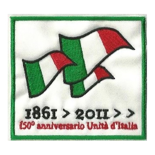 Écusson Italie En Caoutchouc Vert – Patch Drapeau Tricolore Avec Inscription “Italia”, Système Velcro Mâle/femelle Superposable – Idéal Pour Personnaliser Sacs, Vestes Ou Accessoires