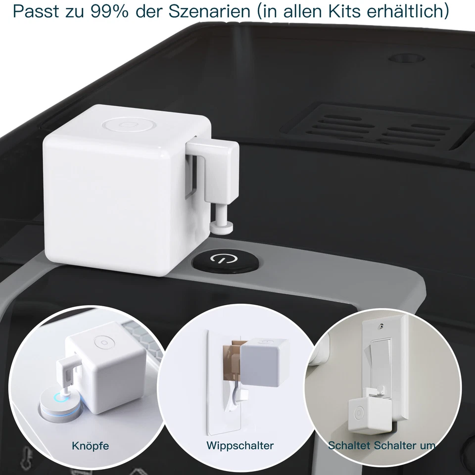 MOES ZigBee Smart Fingerbot Switch Button Pusher Timer Alexa Google APP Touch - Image 2 of 4