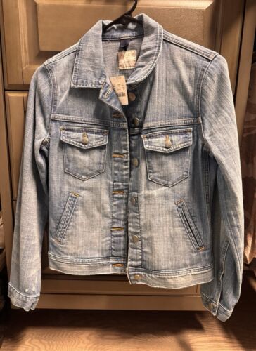 J. Crew Factory Women’s Blue Denim Classic Jean Jacket Size: XS NEW NWT