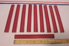 10 pcs. *Burgundy* Vintage Ceramic Liner-Penc...