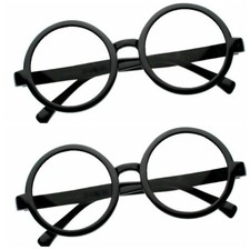Harry Potter Eyeglasses Daniel Radcliffe 2 Glasses Prop Costume Halloween - New