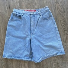 vintage denim mom shorts
