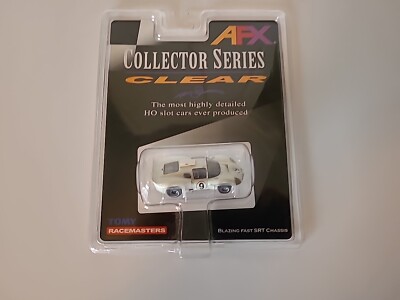 AFX SRT CLEAR CHAPARRAL #9 HO SLOT CAR RARE CARDED SEALED NICE CARD! COLLECTOR !