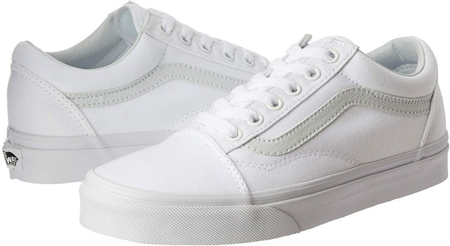 black and white laced vans