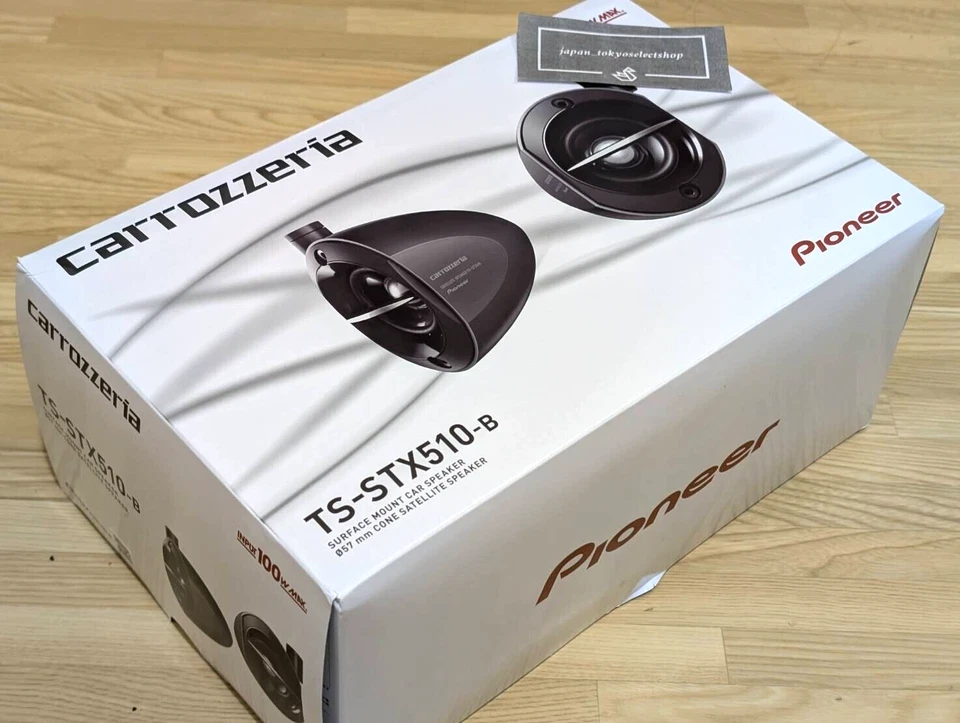 Paire d'enceintes Pioneer TS-STX510 Carrozzeria noir satellite gamme complète - Photo 3/4