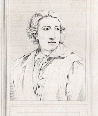 ANTON RAPHAEL MENGS   Neoclassical Artist Portrait 1808 Antique Engraving