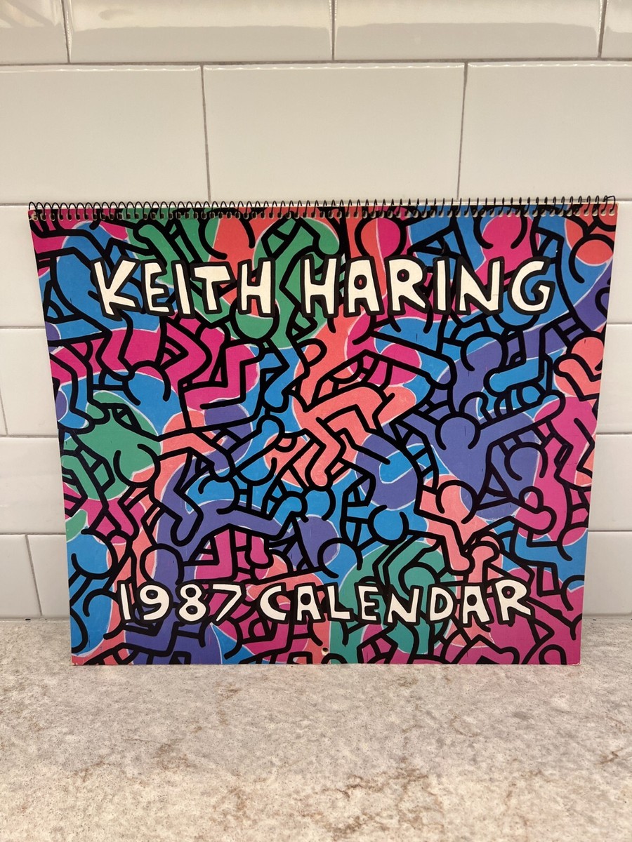 コレクション 1987 Keith Haring Calender Keith Haring 1987 Calendar | Keith Haring | First Edition