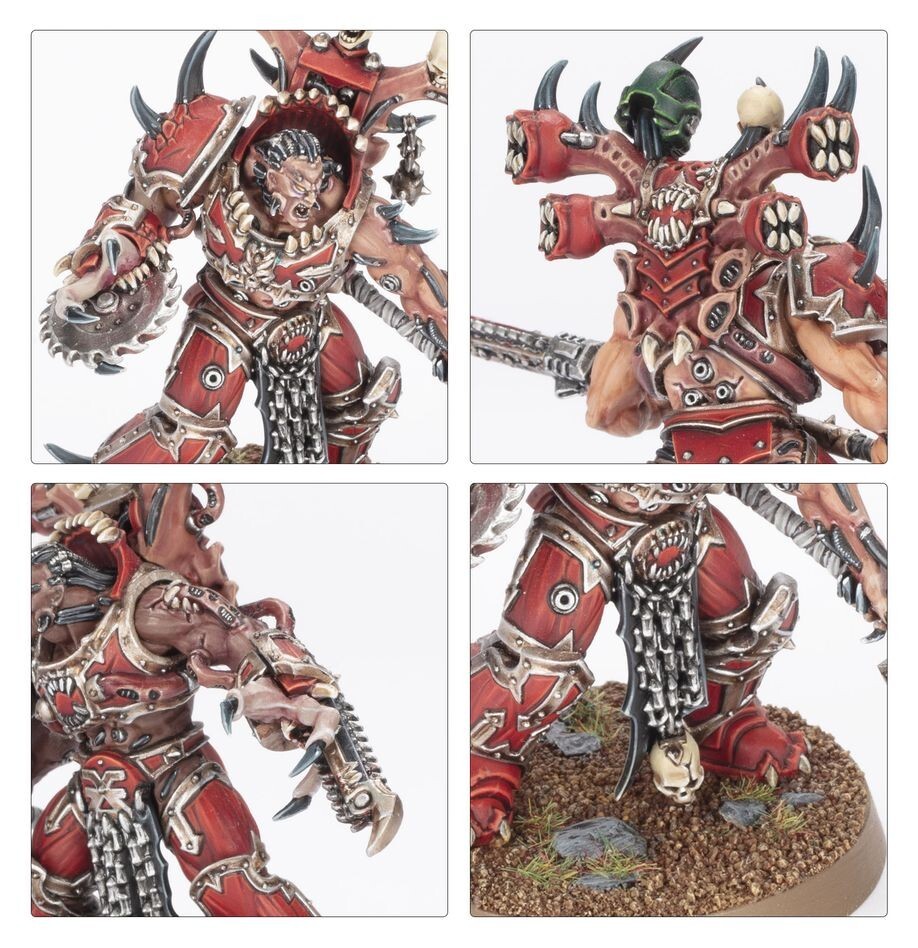 3x EIGHTBOUND / EXALTED World Eaters *NEW ON SPRUE* Warhammer 40k