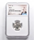 MS67 1947 Roosevelt Dime NGC *3991