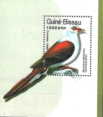 Timbre Oiseaux Guinée-Bissau BF66 ** - 79419FK - Photo 1/1