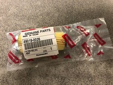 KAWASAKI GENUINE OEM DIESEL FUEL FILTER PART # 49019-0026 MULE PRO DX DXT