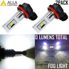 Alla Lighting Led H16 Driving Fog Light Bulb Lamp Replacement 6000k Xenon White