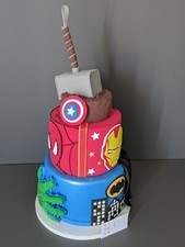 Torta Scenografica Avengers Supereroi