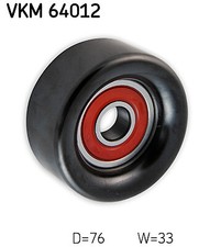 Fits SKF VKM 64012 Deflection/Guide Pulley, V-ribbed belt DE stock
