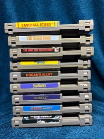 Baseball stars nes game lot