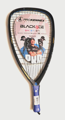 Pro Kennex Black Ace Pro Racquetball Racquet - 170 G BlackBlue NEW