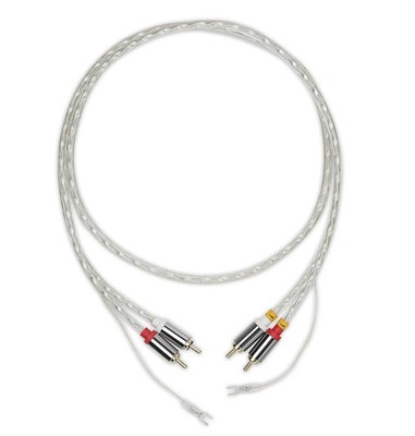 Pro-Ject Connect it RCA E Phono Cable 123cm Semi-Balanced with Earth Leads,
