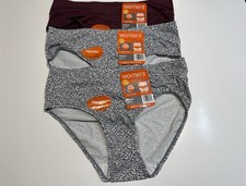 NWT 3 Pairs Warners No Pinching No Problems Hipster Panties 5638 Size 5 S
