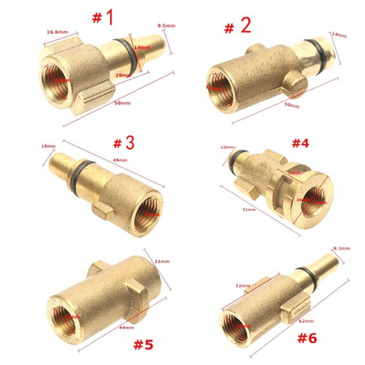 #ad Pressure Washer Snow Foam Lance Adapter Spray Jet Connector $11.69