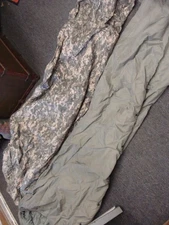 US 3pc Military Modular Sleeping Bag Sleep System MSS w Bivy Digital Camo & Bag