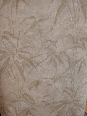 Kathy Ireland Beige Bamboo on Beige on Easy Walls Wallpaper NL58092