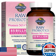 Garden of Life Raw Probiotics Women 50  Wiser - 85 Billion Live Cultures