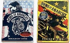 Sons of Anarchy: Seasons 1 & 2 Charlie Hunnan & Ron Perlman SEALED *Ships Free